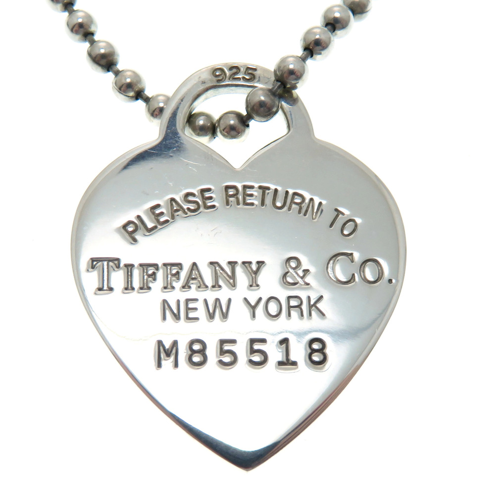 Tiffany Co Return To Tiffany Heart Necklace Sterling Silver